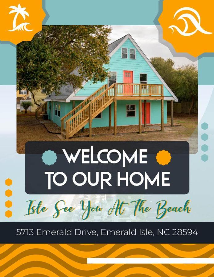 Isle See You At The Beach Emerald Isle Eksteriør billede